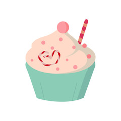 Ice cream icon on white background for graphic and web design, Modern simple vector sign. Internet concept. Trendy symbol for website design web button or mobile app