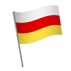 south ossetia flag icon