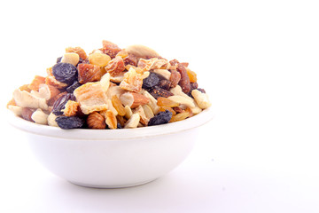 mix dry fruits in bowl