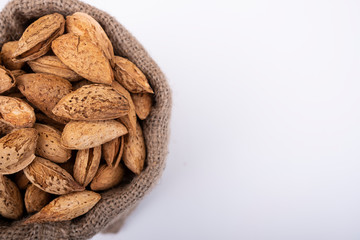 almonds in a bag