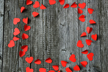 valentine day red heart still life