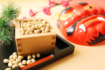 Photo Wallpaper Setsubun Mural Poster Stickers Canvas