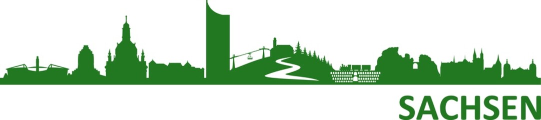Sachsen Skyline Landscape