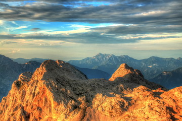 Slovenian magnificent Alps