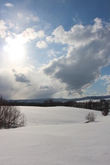 冬の北海道（深山峠２）