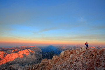 Naklejka premium Slovenian magnificent Alps