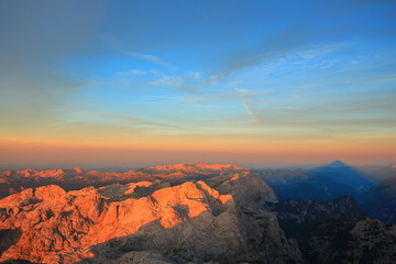 Fototapeta na wymiar Slovenian magnificent Alps