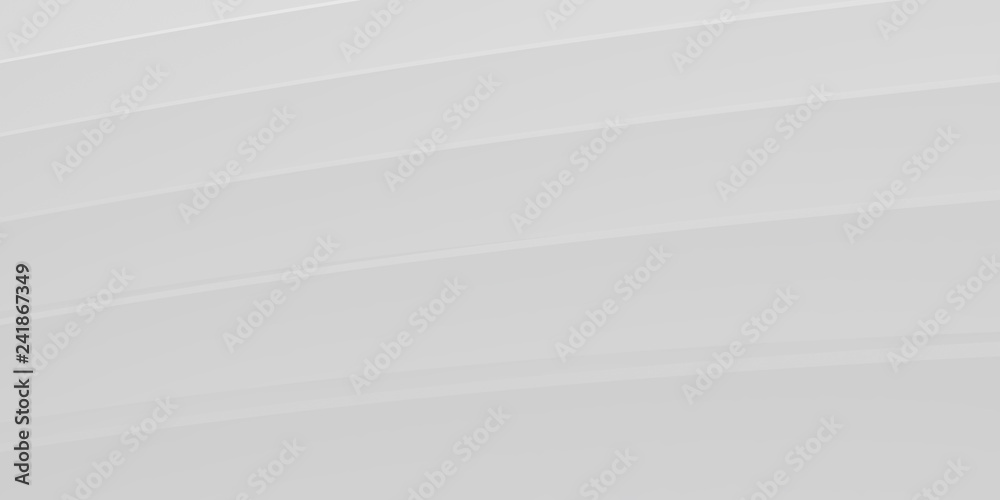 Poster Abstract of white architectural space ,Perspective of future design building. 3D rendering