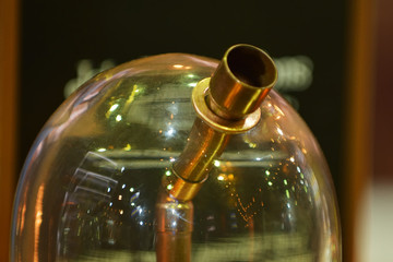Glass flasks for vapers. Vaping whiskey. Evaporator of whiskey for the use of the drink in the form...