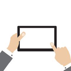 Laptop with copy space