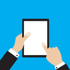 Laptop with copy space