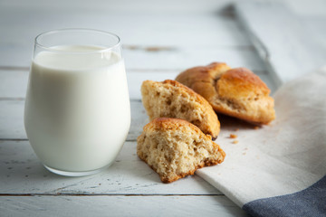 cookies and milk