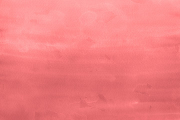 Red ink and watercolor textures on white paper background. Paint leaks and ombre effects. Hand painted abstract image.