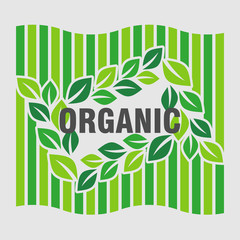 logo ecology, green leaves, design of Ecology