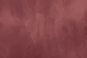 Red ink and watercolor textures on white paper background. Paint leaks and ombre effects. Hand painted abstract image.