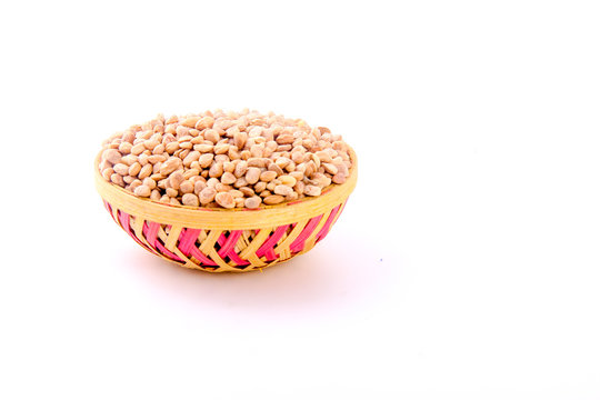 chironji nuts in bowl