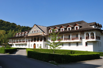 Fototapeta na wymiar Sambata des Sus; Brancoveanu Kloster; Siebenbürgen; Rumänien; Romania