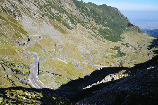 Transfăgărășan; Transfogarascher Hochstra&szlig;e; Rum&auml;nien; Romania