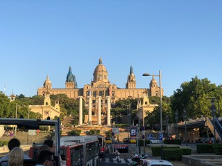 Obraz premium montjuïc fountain