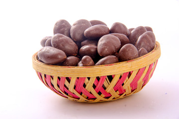 chocolate almond inbowl