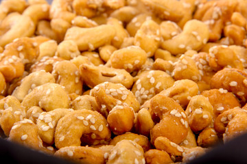 honey flavored  cashew 