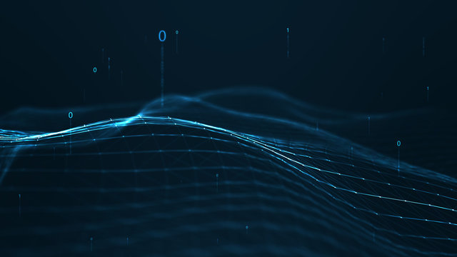 Technology plexus network concept.