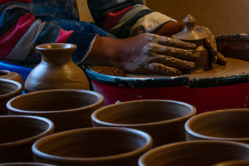 potter at work,  Jujuy, Argentina