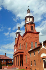 Fototapeta na wymiar Catholic Church in Upper Peninsula