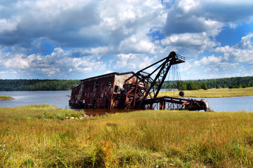 Fototapeta premium Copper Industry in Upper Michigan