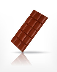 Chocolate bar. Vector icon