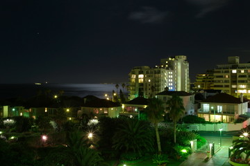 Fototapeta premium Cape Town at night