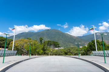 View of Caracas city, Venezuela's capital, on a sunny day