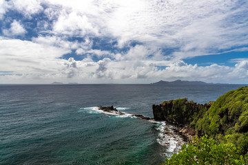 Saint Vincent and the Grenadines, Bequia and Mustique view