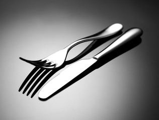 Fork and knife
