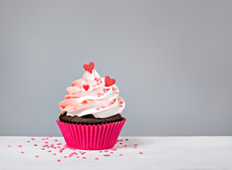 Valentines Day Cupcake