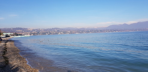 Fototapeta na wymiar Lago di garda