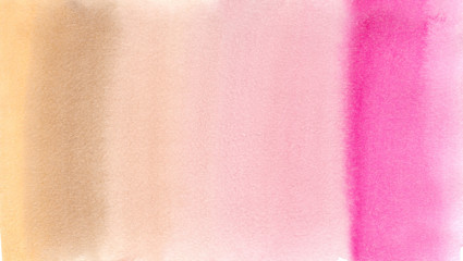 Watercolor ombre stripes background, for bright design text and tag,branding. color like yellow, orange, peach, red, pink, magenta, purple, violet, blue, turquoise, green, emerald, taupe, rainbow