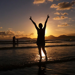 Fototapeta premium Por do Sol