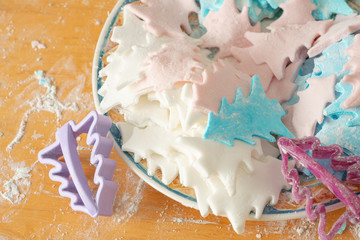 making cookies at home
