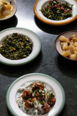 tapas served with small plate