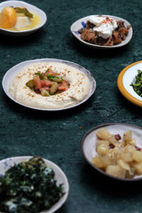 tapas served with small plate