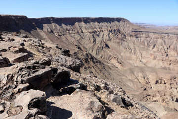 sensational view of the Fish River Canyon the second largest canyon in the world - Namibia Africa
