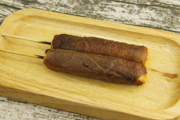 Brochettes bœuf fromage