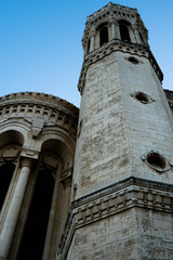 Fototapeta na wymiar La Basilique Notre Dame de Fourvière