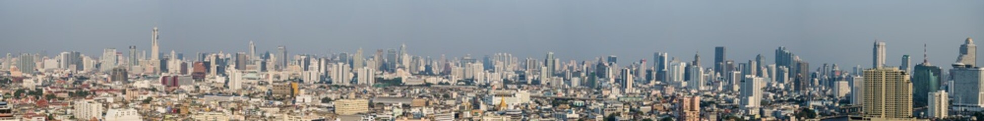 Fototapeta na wymiar bangkok city panorama