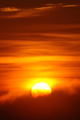 Sunrise in Hong Kong