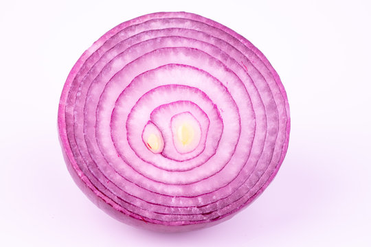 onion on white background
