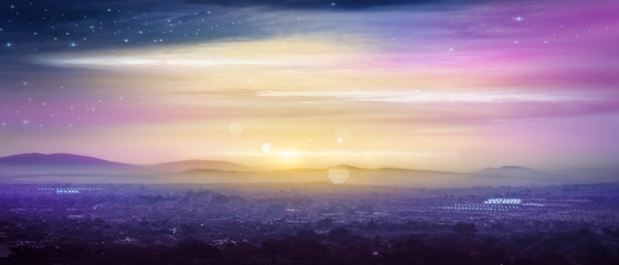 Amanecer Ciudad