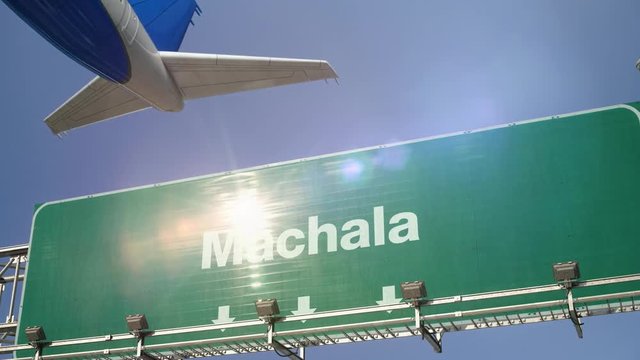 Airplane Take off Machala