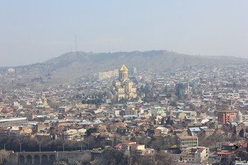 Naklejka premium View of Tbilisi